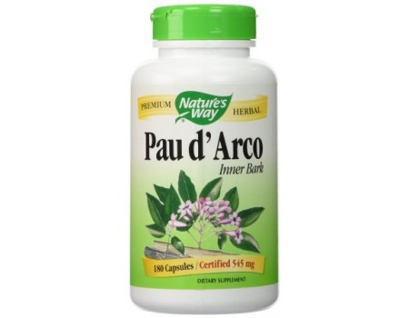 Pau Darco 545 mg. 180 capsules